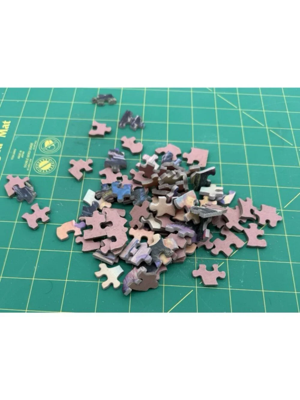 Tuco Mountain Twilight Miniature Puzzle Tripl-Thick Interlocking Jigsaw 88 Pcs